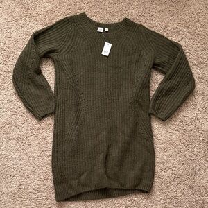 GAP Olive Green Mini Dress